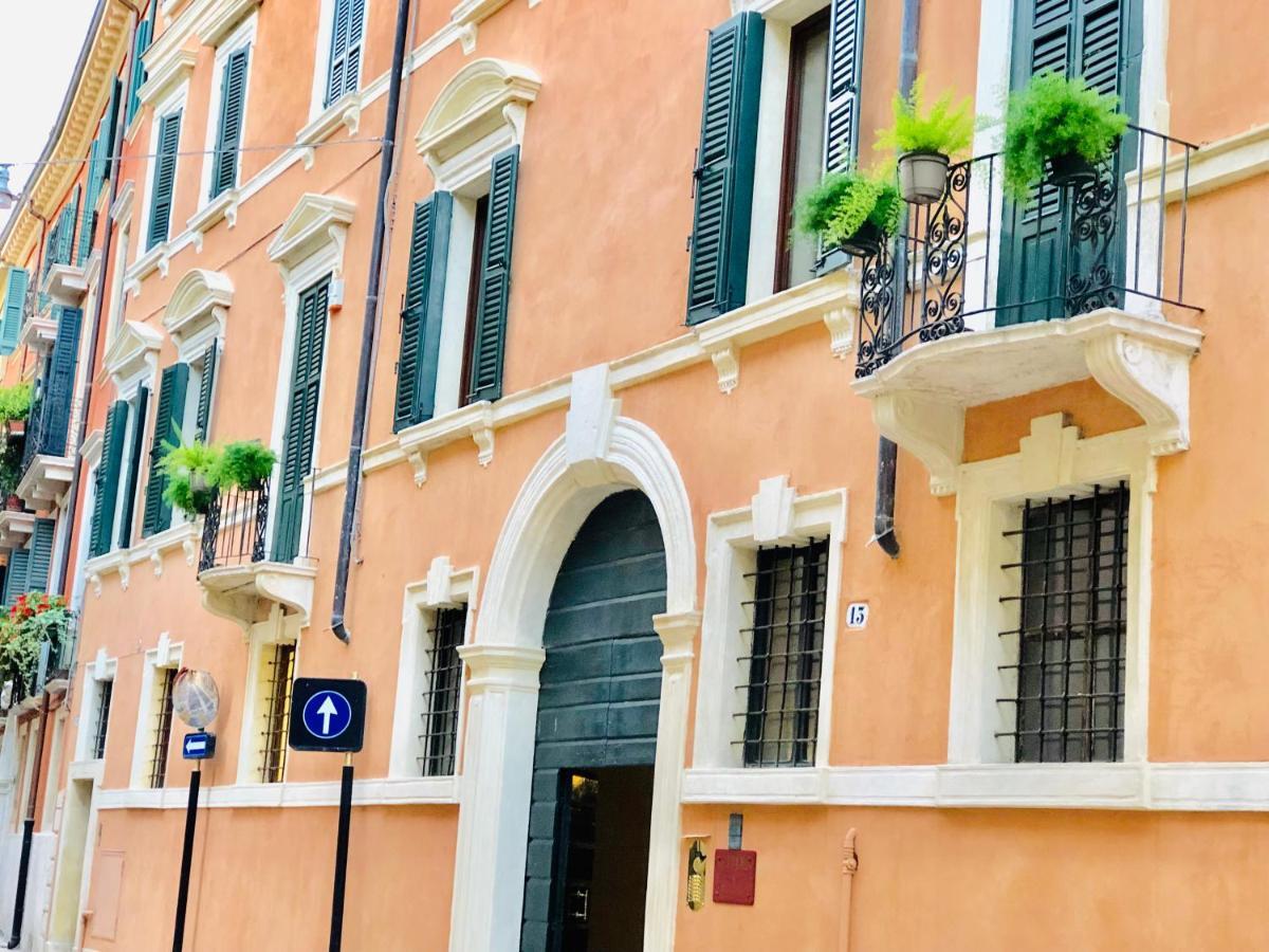 Apartament Palazzo Tiolo Werona Zewnętrze zdjęcie